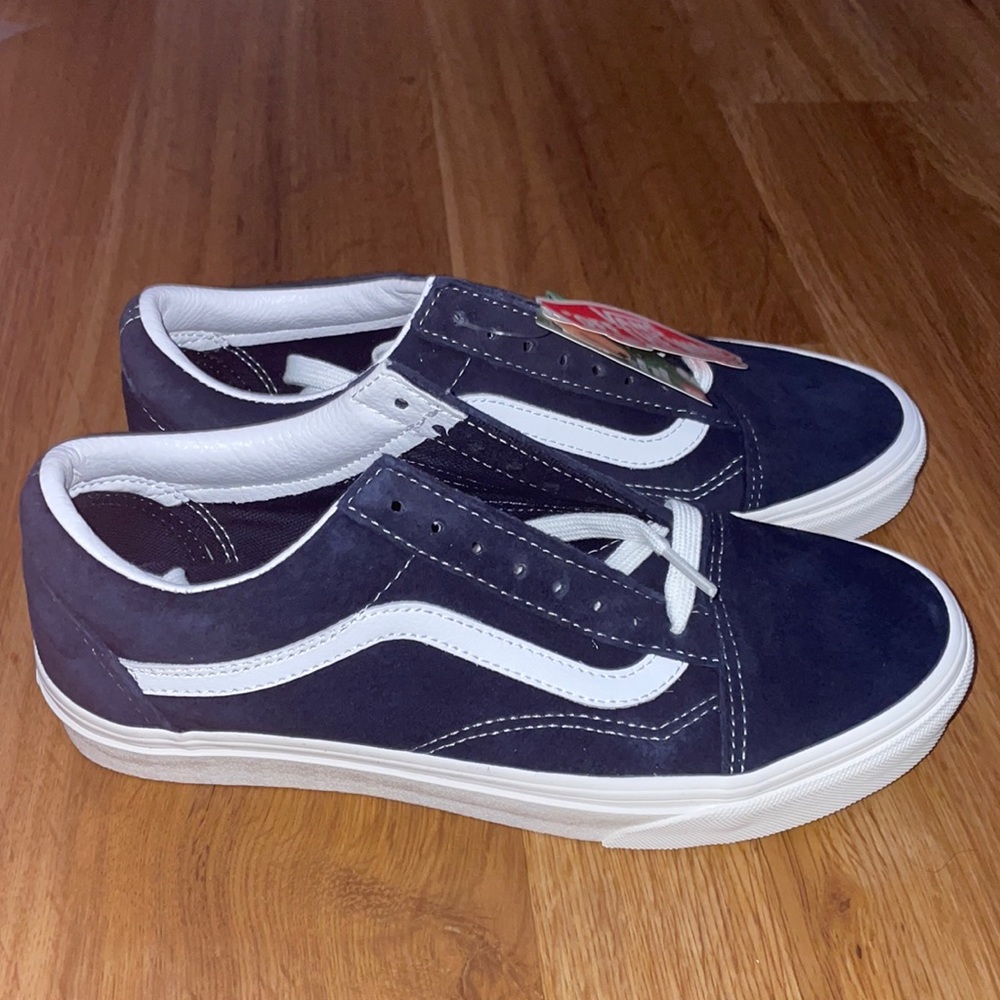 Brand New Dark Blue Old School Vans
